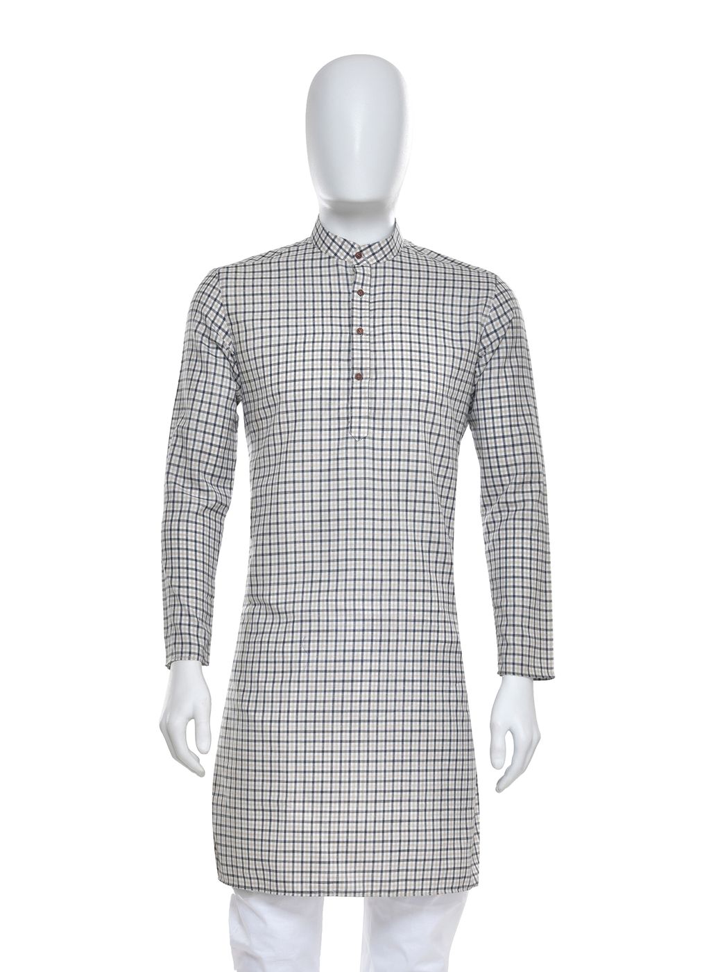 Checks kurta pajama hot sale