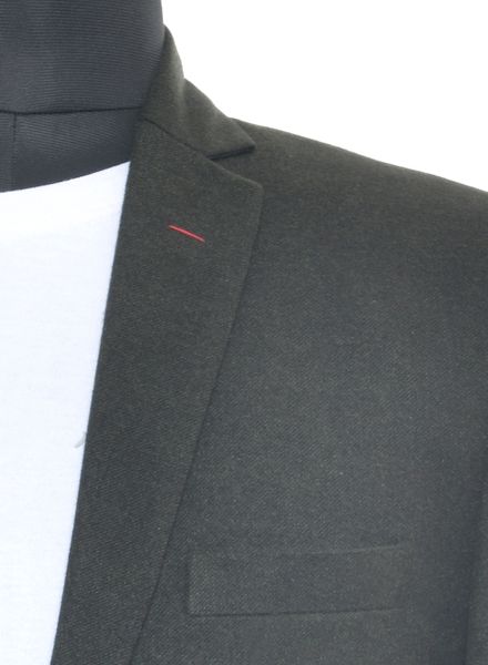Blazer & Coats Tweed Formal Wear Regular fit Single Breasted Basic Solid Regular Coat La Scoot