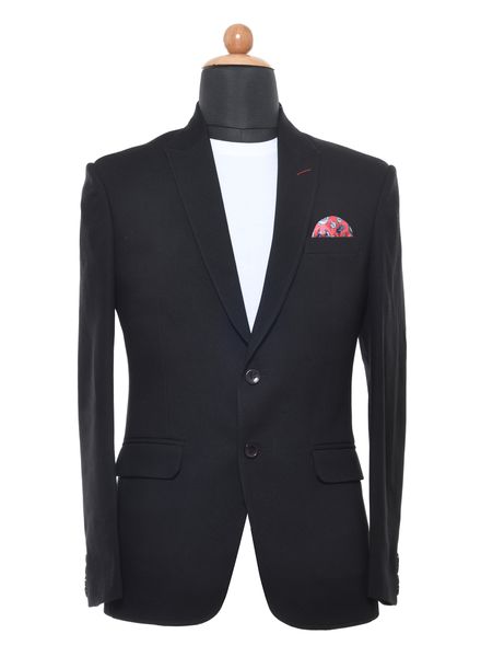 Blazer & Coats Polyester Cotton Party Wear Regular fit Double Breasted Designer Solid Regular Coat La Scoot