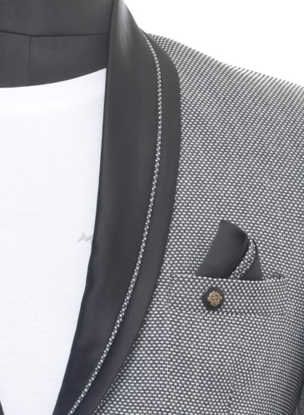 Blazer & Coats Tweed Party Wear Regular fit Single Breasted Designer Self Regular Coat La Scoot