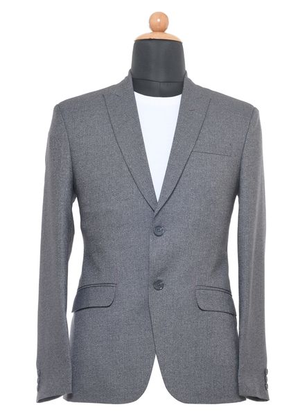 Blazer & Coats Polyester Cotton Formal Wear Regular fit Double Breasted Basic Solid Regular Coat La Scoot