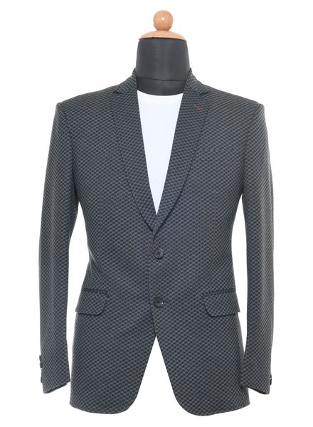 Blazer & Coats Viscose Casual Wear Regular fit Single Breasted Basic Printed Regular Coat La Scoot