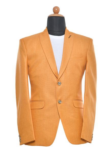 Blazer & Coats Polyester Formal Wear Regular fit Double Breasted Basic Solid Regular Coat La Scoot