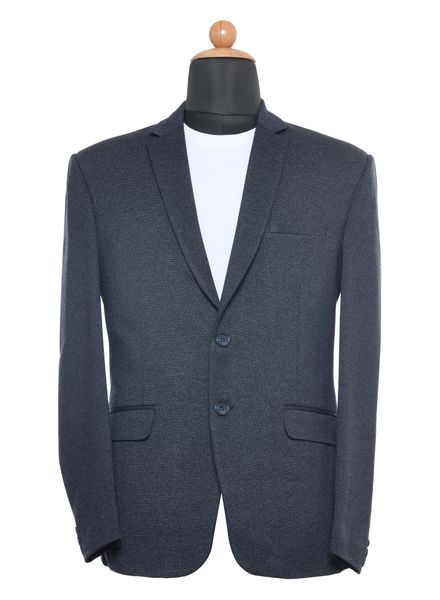 Blazer & Coats Polyester Cotton Formal Wear Regular fit Single Breasted Basic Self Regular Coat La Scoot