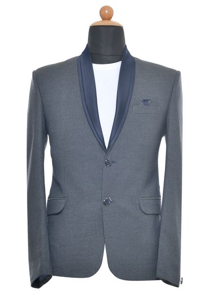 Blazer & Coats Polyester Cotton Party Wear Regular fit Single Breasted Designer Printed Regular Coat La Scoot