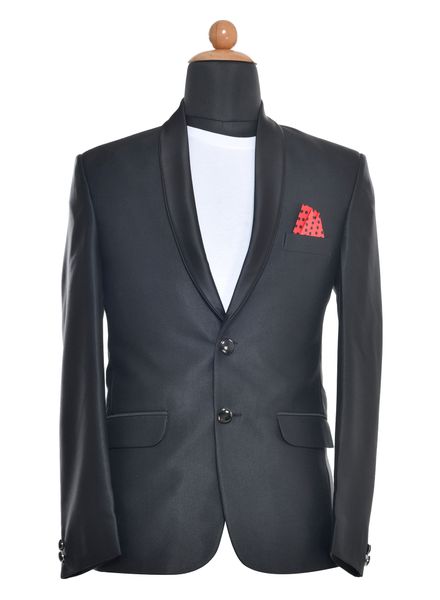 Blazer & Coats Polyester Cotton Party Wear Regular fit Single Breasted Designer Solid Regular Coat La Scoot