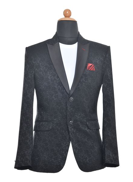 Blazer & Coats Viscose Party Wear Regular fit Double Breasted Designer Printed Regular Coat La Scoot