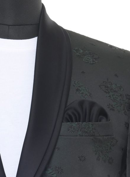 Blazer & Coats Silk Party Wear Regular fit Single Breasted Designer Printed Regular Coat La Scoot