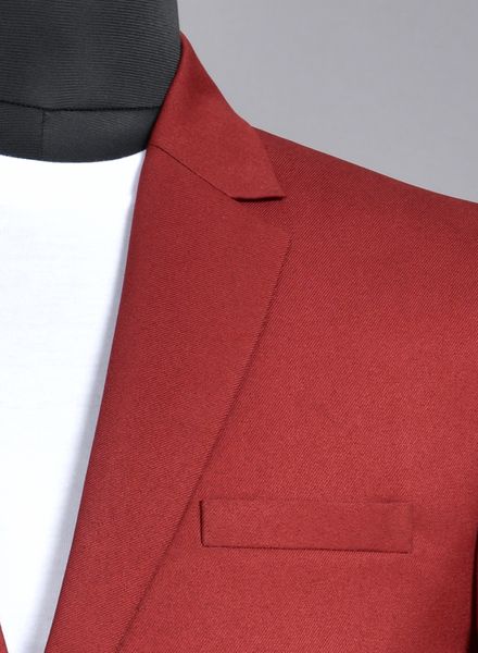 Blazer & Coats Polyester Cotton Formal Wear Regular fit Notch Collar Basic Solid Regular Coat La Scoot