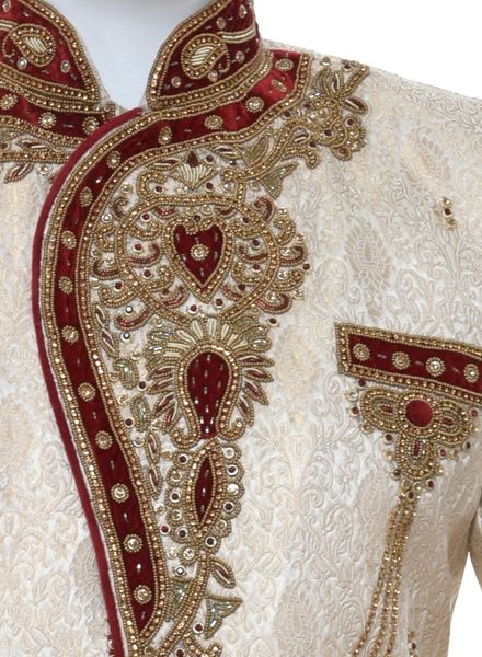 Indo Western Polyester Ethnic Wear Regular Fit Designer Embroidery La Scoot
