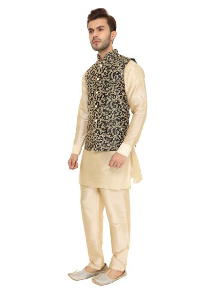 Men's Gold Thobe Kurta Pants Serwal Pajama Scrubs Drawstring Waist Size 40  at Amazon Men's Clothing store