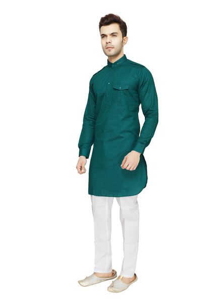 stand collar pathani