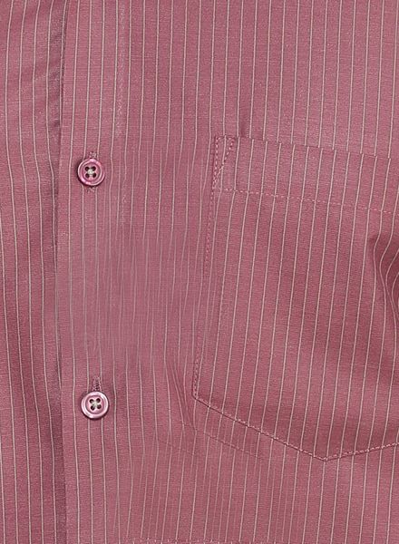 Shirts Cotton Blend Formal Wear Regular Fit Basic Collar Full Sleeve Stripe La Scoot