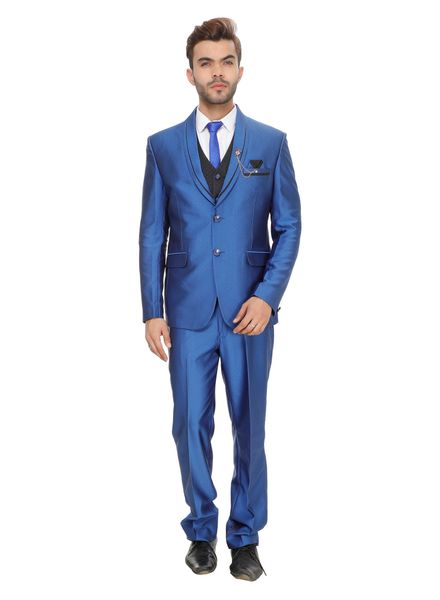 Suits Polyester Party Wear Regular fit Single Breasted Designer Solid 5  Piece Suit La Scoot