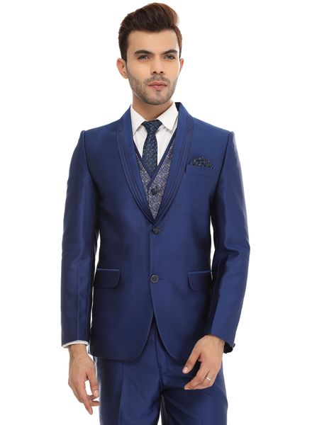 Suits Polyester Party Wear Regular fit Single Breasted Designer