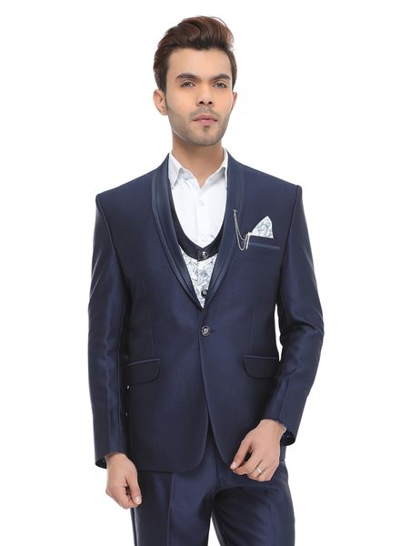 3 piece party wear suit