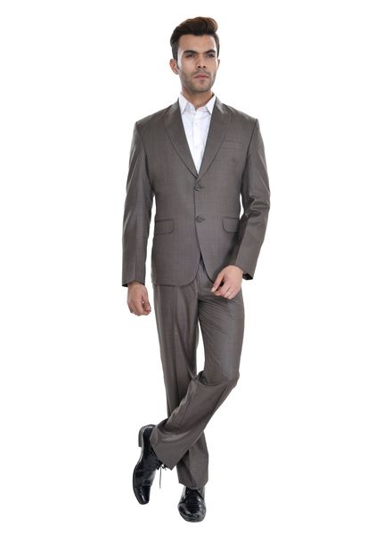 Suits Polyester Formal wear Regular fit Single Breasted Basic Self 2 Piece Suit La Scoot