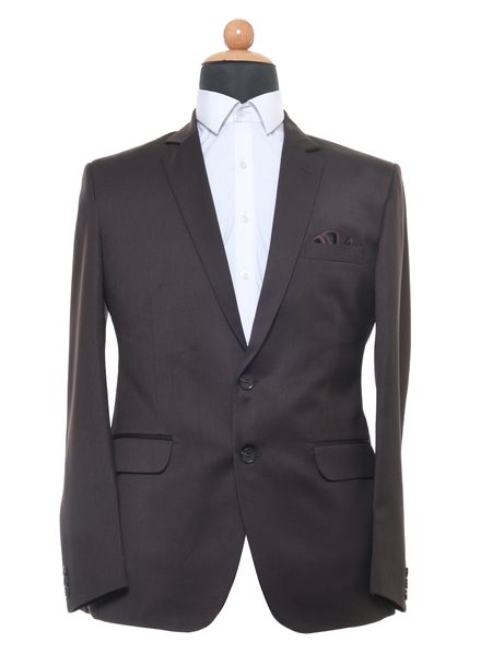 Suits Polyester Party Wear Regular fit Single Breasted Designer Solid 2 Piece Suit La Scoot