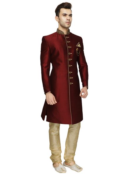 sherwani for thin guys